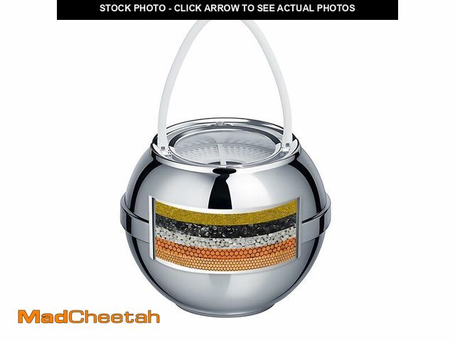 Lot 74-13540649 - Beati Faucet Bath Filter for Tub - Kinder Water Filter for Bathtub, Hard Water Softener to Remove Le...