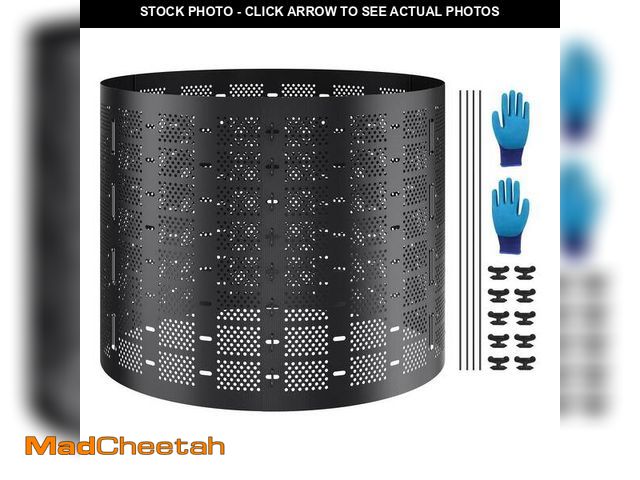 Lot 74-12746773 - SVOPES Compost Bin, 220 Gal. Capacity, Expandable Outdoor Composter, Easy Setup, Fast Fertile Soil C...