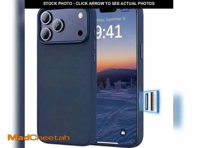 Lot 74-13995578 - RIOBIO for iPhone 17 Pro Max Case TechWoven[Compatible with MagSafe][Camera Control Cover] Protectiv...