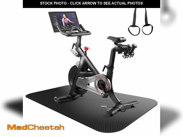Lot 74-14214486 - Treadmill Mat,Bike Mat,Stationary Bike Mat,Foldable Treadmill Mat for Hardwood Floors and Carpet.for...