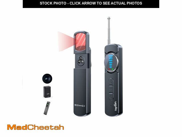 Lot 74-14339514 - SIGNALFI Hidden Camera Detector,Upgraded Hidden Bug and Camera Detector, Bug &amp; GPS Tracker Detec...