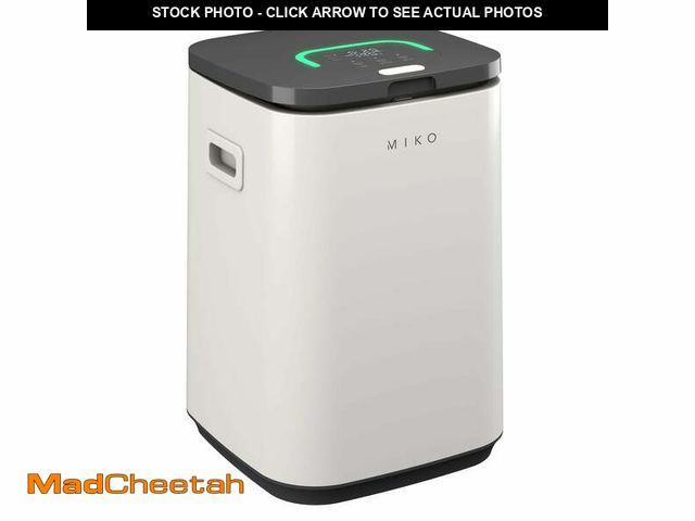Lot 74-12941283 - Miko Nest 23L Electric Bucket-Style Towel Warmer, 450W, White Plastic Finish â Warms Towels, Robes...