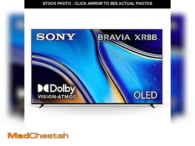 Lot 74-13074654 - Sony 55 Inch OLED 4K Ultra HD TV BRAVIA XR8B Smart Google TV with Dolby Vision HDR and Exclusive Fea...