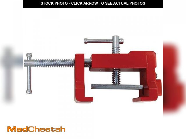 Lot 74-9589523 - BESSEY 4 in Capacity Cabinetry Clamp for Aligning Face Framed Box Cabinets with 1-1/4 in. Throat Dep...