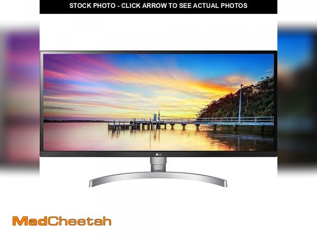 Lot 74-12275792 - LG UltraWide FHD 34-Inch Computer Monitor 34WK650-W, IPS with HDR 10 Compatibility and AMD FreeSync,...