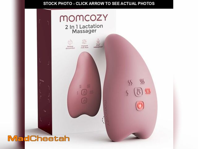 Lot 74-14211448 - Momcozy A1Pro Lactation Massager, Deep Vibration &amp; Rapid Heating for Clog Relief &amp; Efficient...