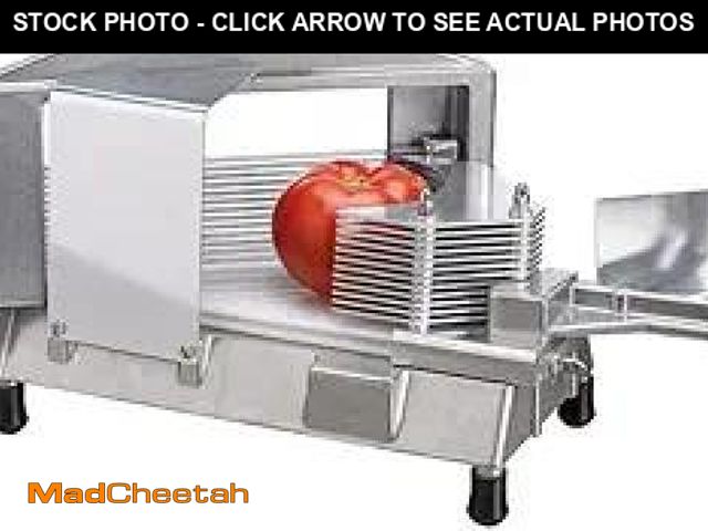 Lot 74-12510641 - Winco 3/16" Commercial Tomato Slicer with Serrated Blades - USED