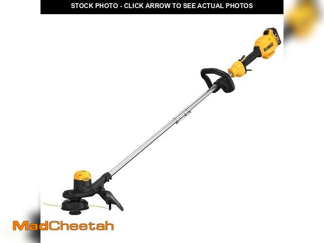 Lot 74-12796664 - DEWALT 20V MAX 13 in. Cordless Battery Powered String Trimmer Kit with (1) 4 Ah Battery &amp; Charge...