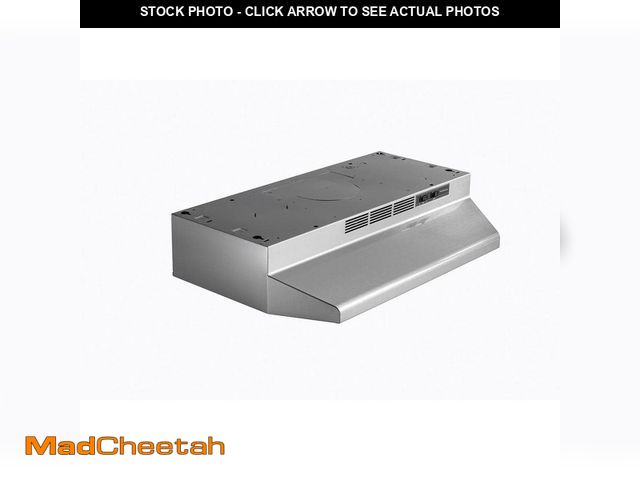 Lot 74-14441532 - RL6200 Series 30-Inch Ductless Under-Cabinet Range Hood, Stainless Steel Finish - USED