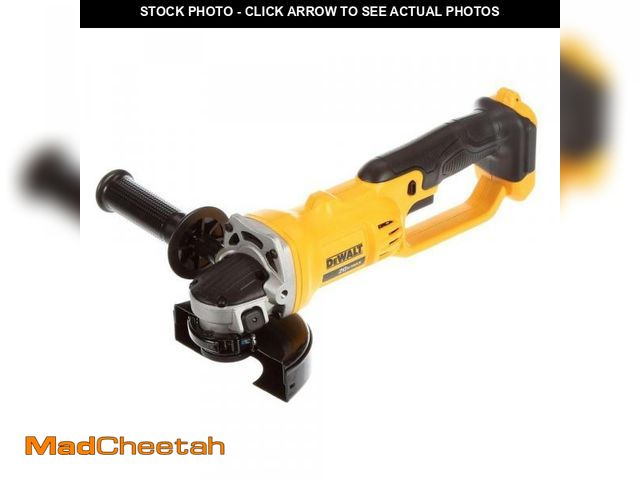 Lot 74-12511031 - DEWALT 20V MAX Cordless 4.5 in. - 5 in. Angle Grinder (Tool Only) - UNUSED
