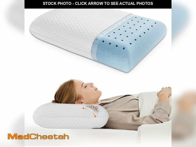 Lot 74-13803094 - DUMOS Memory Foam Pillows for Sleeping, 1 Pack Bed Pillows for Adults with Washable Cover and Breath...