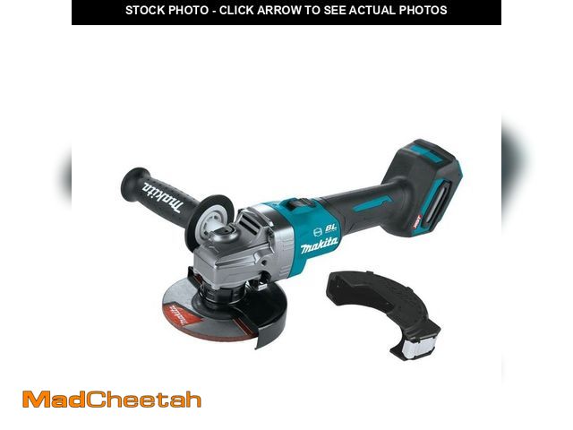 Lot 74-14182358 - *DIRTY* Makita 40V Max XGT Brushless Cordless 4-1/2/5 in. Angle Grinder with Electric Brake (Tool On...