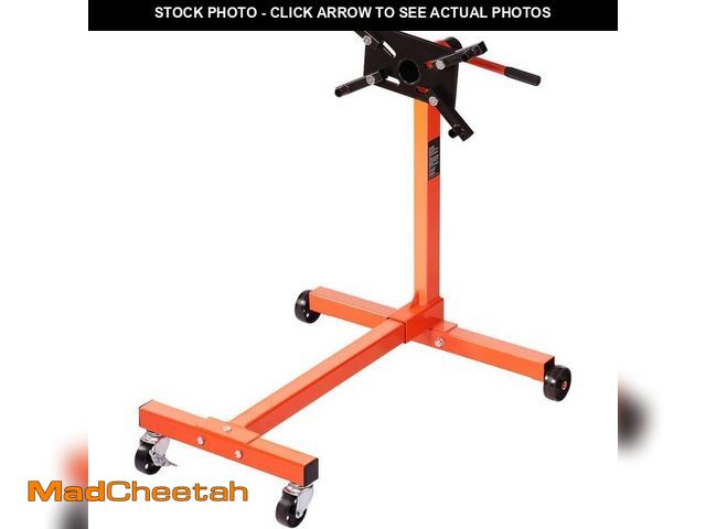 Lot 74-14291090 - SKYSHALO Engine Stand, 750lbs. (3/8 Ton) Rotating Engine Motor Stand with 360 Degree Adjustable Head...