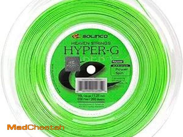 Lot 74-12126871 - Solinco Hyper-G (16L-1.25mm) Tennis String Reel (660ft/200m) - UNUSED