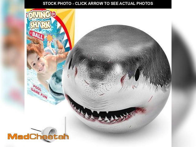 Lot 74-12050088 - JOSKET Shark Diving Ball Pool Toys for Kids Pool Games Swimming Sports Water Ball for Kids Adults Fa...