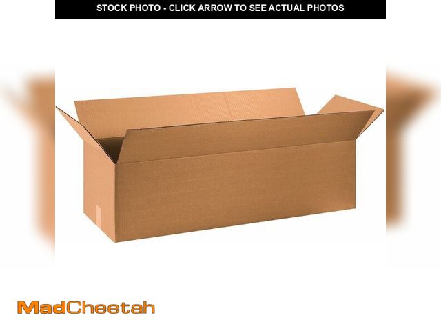 Lot 74-14581696 - BOX USA Shipping Boxes 36"L x 12"W x 10"H 15-Pack Long Corrugated Boxes for Moving, Shipping, Mailin...