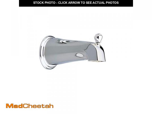 Lot 74-12412214 - MOEN Decorative Metal Diverter Tub Spout in Chrome - UNUSED
