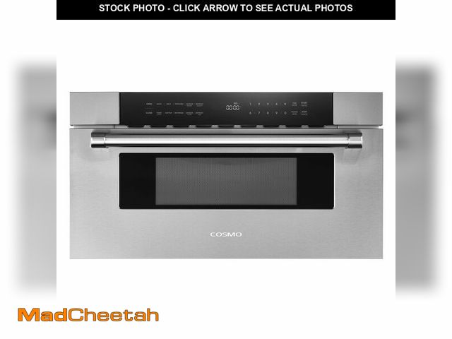 Lot 74-12662082 - COSMO COS-MWD3012GSS 30 in. Haven Collection, 1.2 cu. ft. Built-in Microwave Drawer, Presets, Touch ...