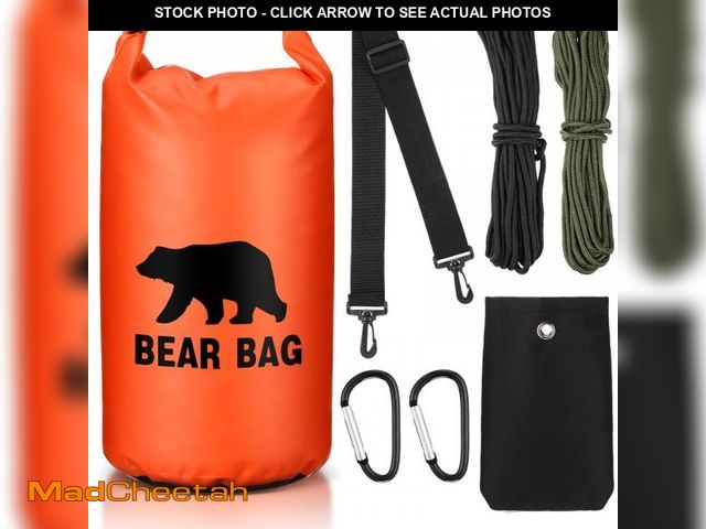 Lot 74-12306672 - Foilswirl 1 Set Bear Food Bag for Camping Ultralight Food Hanging System Includes Waterproof Bear Ba...