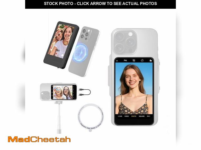 Lot 74-12978366 - SYNCO M4 Magnetic Phone Vlog Selfie Monitor Screen, Wireless Back Camera Monitor for Live Stream Tik...