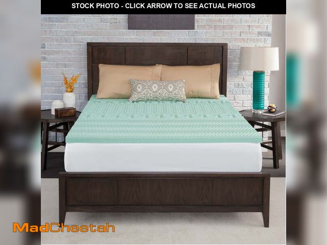 Lot 74-12778681 - Dream Serenity EcoZone 2" Memory Foam Mattress Topper Twin - UNUSED