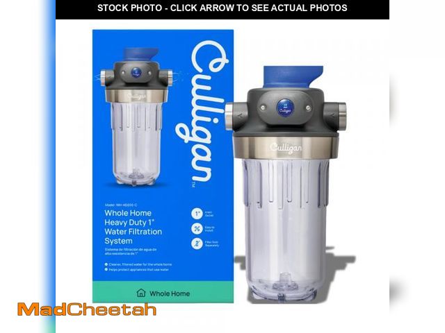 Lot 74-12214705 - Culligan WH-HD200-C Whole House Water Filter System 1Ã¢â¬Â Inlet/Outlet Ã¢â¬â Improve Tap Water...