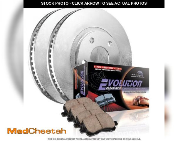 Lot 74-12190404 - Powerstop KOE513 PSBKOE513 REAR DAILY DRIVER BRAKE KIT Fits 1996 Volkswagen Passat - UNUSED