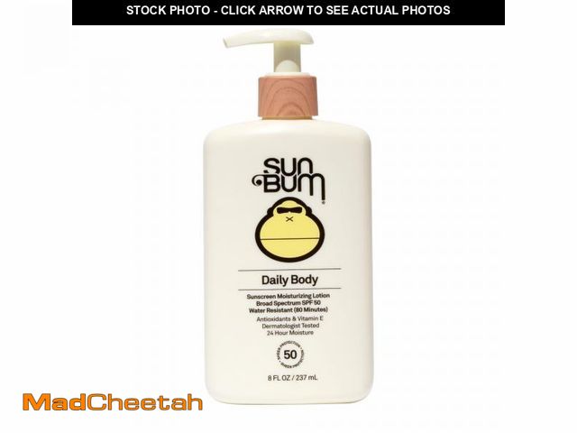 Lot 74-12313380 - Sun Bum Daily SPF 50 Sunscreen Body Lotion - Broad Spectrum Moisturizing Sunscreen with Vitamin E - ...