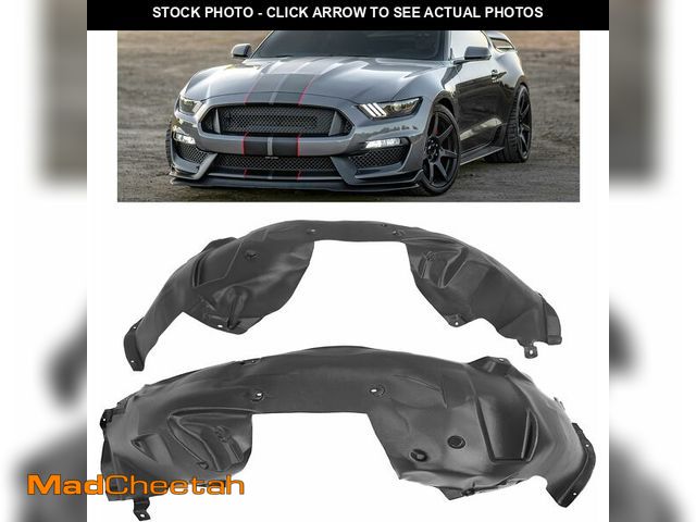 Lot 74-12665098 - HECASA Front Inner Fender Liner Compatible with 2015-2017 Ford Mustang 2-Door Replacement for FR3Z16...