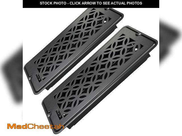 Lot 74-13711516 - 4x10 Vent Covers for Home Floor, Floor Vent Cover, Air Vents, All Steel Heavy Duty Floor Register, E...