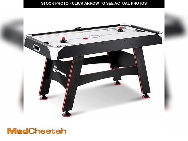 Lot 74-12571051 - (MISSING HARDWARE) MD Sports Air Hockey Table with Arcade Electronic Scorer, Perfect for Family Game...