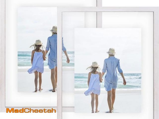 Lot 74-12325521 - DLQuarts 11x14 Floating Photo Picture Frame, Floating Display for Photos 8x10, 7x9, 5x7, 8.5x11 Cert...