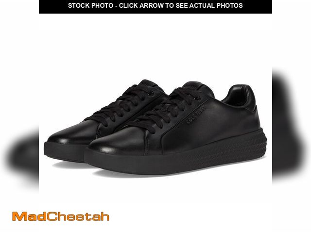 Lot 74-14146066 - Cole Haan Men's Grand Hurrion Cup Lace-to-Toe Sneakers, Black/Black, 8.5-M US - UNUSED