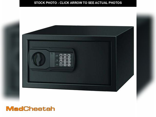 Lot 74-12858934 - Pen+Gear VIPRB-23NEK Large Personal Safe with Electronic Lock, Black - UNUSED