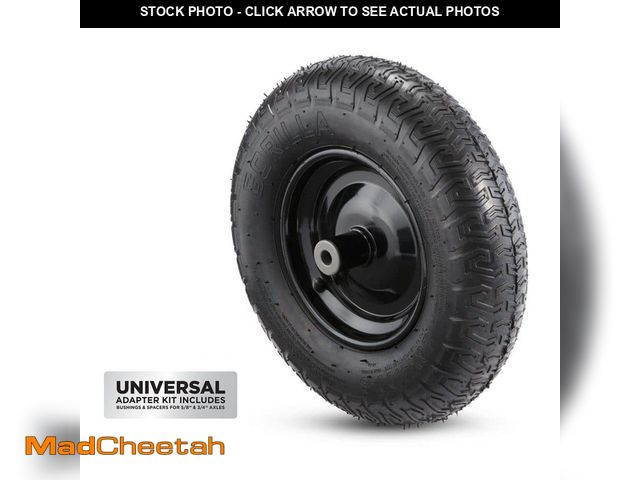 Lot 74-14467883 - Gorilla 16 in. Pneumatic Universal Wheelbarrow Tire GTP-16WB - UNUSED