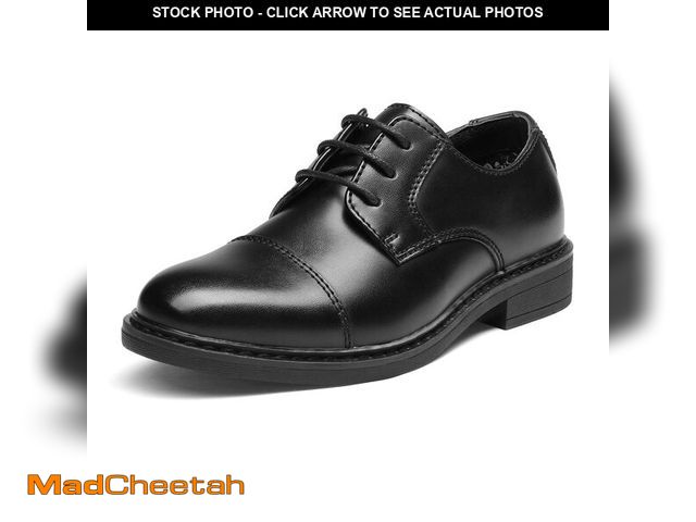 Lot 74-12710197 - Bruno Marc BoyÃ¢â¬â¢s Dress Oxford Formal Shoes,Size 6 Big Kid,Black,SBOX211K - UNUSED