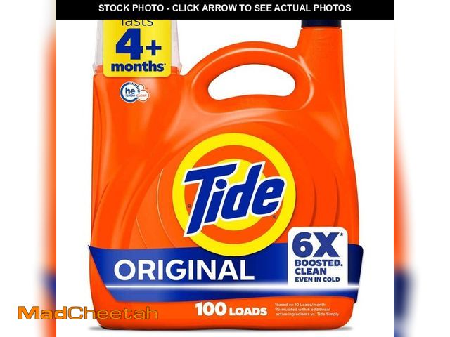 Lot 74-14314655 - Original Scent Liquid Laundry Detergent, 100-Loads, 132 fl. oz. - UNUSED