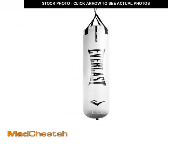 Lot 74-12488475 - Everlast Elite 2 Heavy Bag (White | 80 lb) - UNUSED