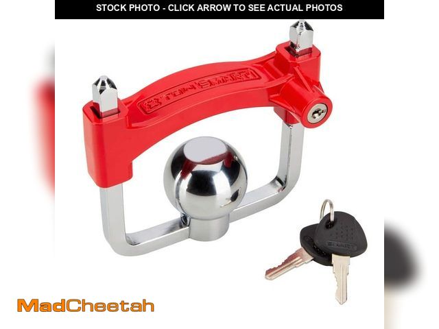 Lot 74-14282924 - TowSmart High Visibility Universal Coupler Lock - UNUSED