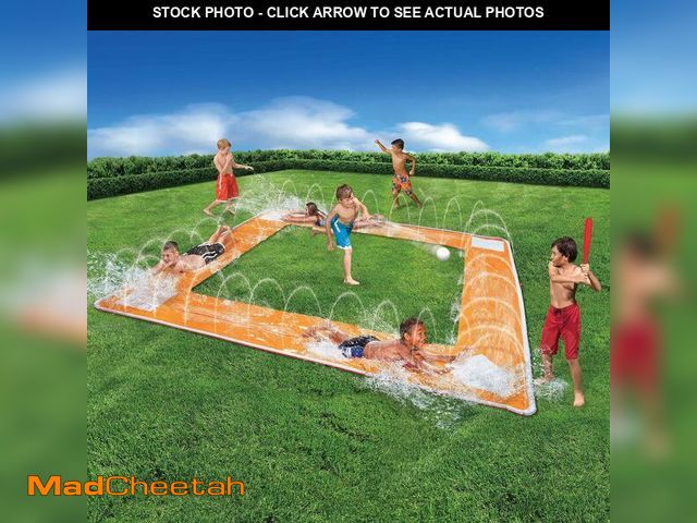 Lot 74-14264872 - BANZAI Spring and Summer Toys Grand Slam Baseball Water Slide - UNUSED