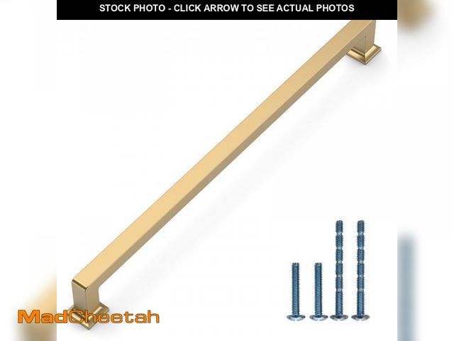 Lot 74-12113007 - Coinkoly 10 Pack 10"(256mm) Champagne Bronze Cabinet Pulls Kitchen Cabinet Drawer Handles Champagne ...