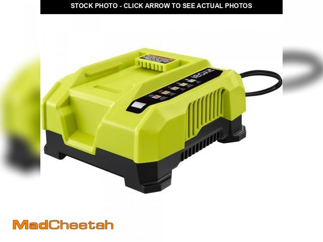 Lot 74-11826660 - RYOBI 40V Lithium-Ion Rapid Charger - USED