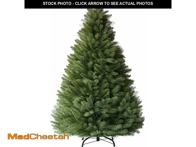 Lot 74-12664043 - 6ft Artificial Christmas Tree Premium Pine Xmas Tree with 1000 Branch Tip, 1 Minute Christmas Tree U...