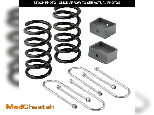 Lot 74-13051924 - maXpeedingrods 3Ã¢â¬Â Front &amp; 4Ã¢â¬Â Rear Drop Coil Spring Lowering Kit for Chevrolet S10 V6...