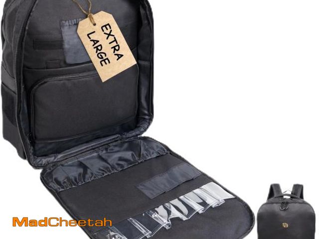 Lot 74-12418094 - Smart Barber XXL Travel Backpack 21Ãâ17Ãâ4Ã¢â¬Â¯in Ã¢â¬â WaterÃ¢â¬âResistant, EasyÃ¢â¬...
