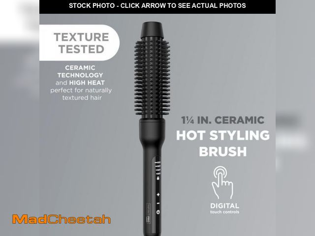 Lot 74-12422411 - Conair PRO DIGITAL HOT BRUSH 1 1/4 - UNUSED