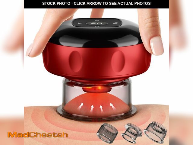 Lot 74-13567276 - Cakoutanb Smart Cupping Therapy Massager, 7 in 1 Red Light Cupping Therapy Set with 2 Modes for Targ...