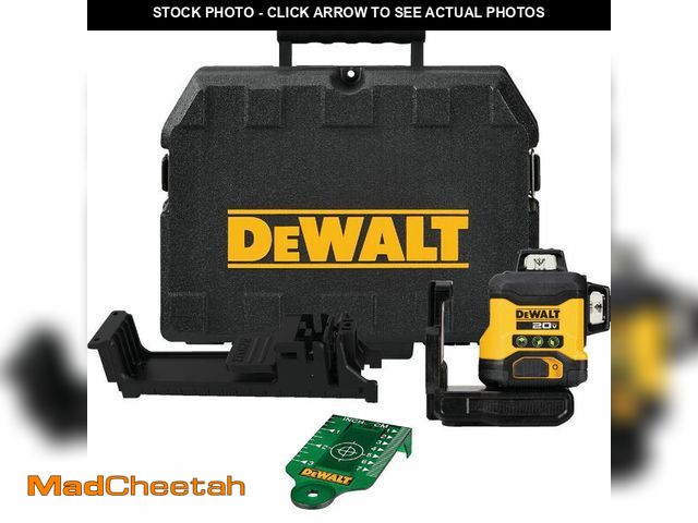 Lot 74-12579614 - DeWalt DCLE34031B ATOMIC 20V 3x360 Line Laser Bare - UNUSED