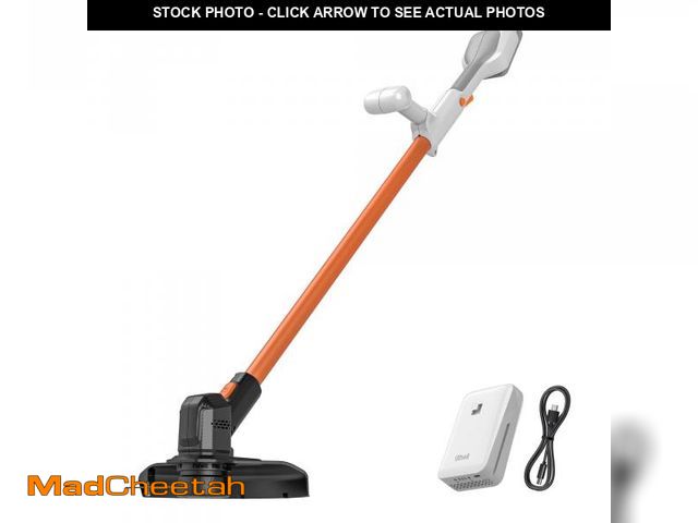 Lot 74-12486401 - Litheli 20V 12" Cordless String Trimmer, Battery Powered Grass Trimmer &amp; Wheeled Edger, With 2.5...