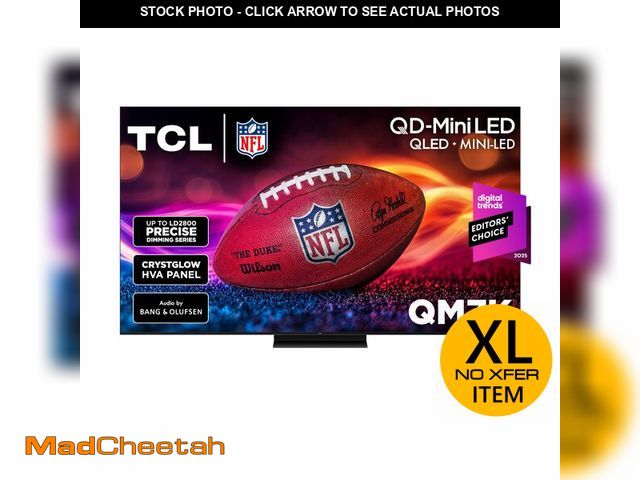 Lot 74-13638303 - TCL 75 Inch Class QM7K Series | Mini LED QLED 4K HDR | 75QM7K, 2025 Model | 120HZ-144HZ Anti Reflect...